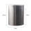 Stainless Steel Tea Canister Sealed Snacks Container Home Kitchen Tool Grey 6