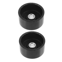 8Pcs Steel Trailer Jack Wheel Replacement for Hydraulic Floor Jack Use