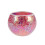 2Pcs Pink Glass Tea Light Holders Reusable Decorative Candle Holders 1