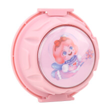 Testeur de taille rose pour enfants, compteur de sauts lumineux avec voix et tableau de croissance