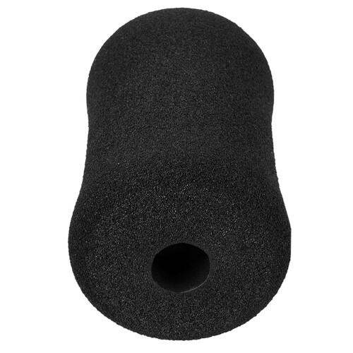 4Pcs Durable Sponge Pads Black Gym Covers for Ab Training Equipment
