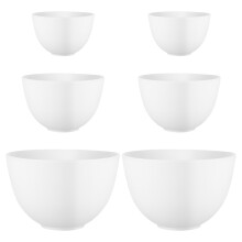 24Pièces Bols Mixage Silicone Empilables Pour Masques Spa