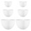 24Pièces Bols Mixage Silicone Empilables Pour Masques Spa 1
