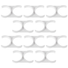 20St Duurzame Witte Buisklemmen Voor En Zuiveringssystemen