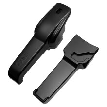 2Sets Pressure Cooker Handle Grip Black Heat-Resistant Pot Accessory