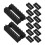 120Pcs Standard 16Pin Ic Socket Dual Row Black Pbt Ic Adapter 1