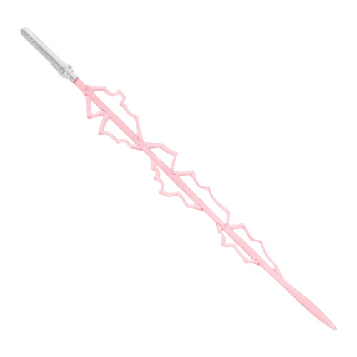Accessoire Sabre Figurine Rose Plastique Décor Épée