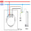 2PCS Tuya WiFi  Touch Button  Connected Electric Curtains Blinds Roller Shutter for Alexa Home Siri EU Plug 8