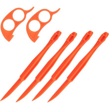 Orangenschäler aus Kunststoff für Zitrusfrüchte – 1 Stück