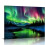 Aurora Borealis lerretsbilde – Snølandskap 1