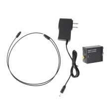 Digital To Analog Optical SPDIF Coax Coaxial To Analog Audio Converter For TV DVD With TV Internet TV BOX With Optical Cable