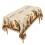 Vintage Nativity Tree Christmas Tablecloth Polyester 55x100 2