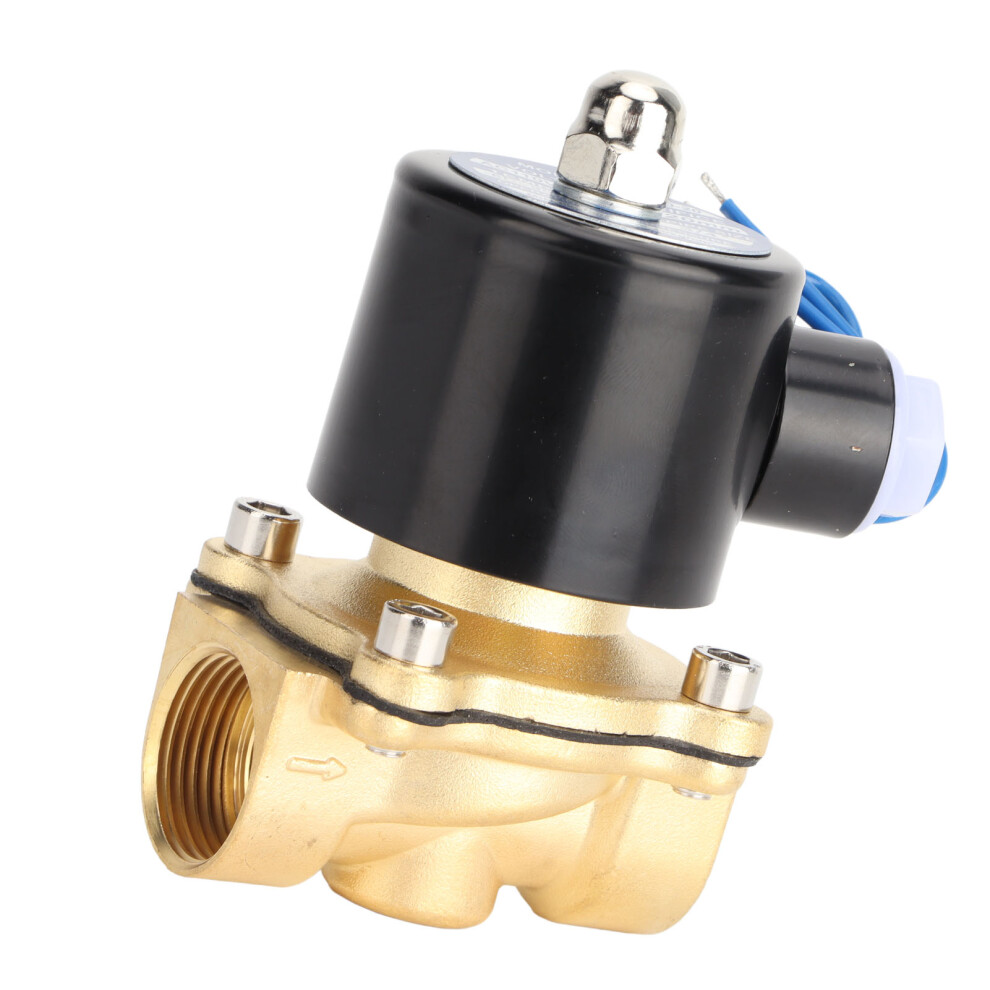 Electric Brass Solenoid Valve 2W 3/4 Inch Nc Water Gas 110V 5061385703059