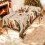Vintage Nativity Tree Christmas Tablecloth Polyester 55x100 5