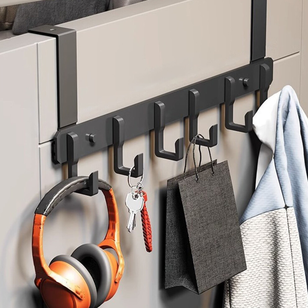 Over-The-Door Hooks Aluminum 6-Pack 9023022921222