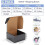 Caixas de envio pretas de papelão ondulado 8x8x4 polegadas (pacote com 6) 2