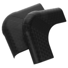 2 Pcs Hardware Pool Table Corner Covers Table Corner Protector Black 13.00X13.00X2.00CM