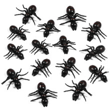 100Pcs Black Simulation Fake Small Animal Toys Safe Durable Gift