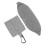 2Pcs Comfortable Sleep Eye Mask Grey Soft Shade Patch with Nose Wire 1