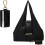 Keychain Tote Bag Vegan Leather Foldable Mini Tote with Key 1