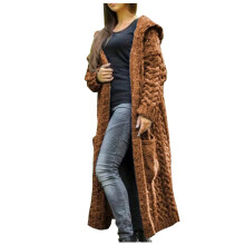3 maglioni per donna taglie forti cappotto tinta unita maglione invernale lungo lavorato a maglia tasca ampio cardigan da donna cappotto con