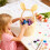 Yellow Easter Bunny Basket with Rabbit Ears – Canvas Gift 4
