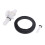 Kit di valvole WC per camper 5 pezzi 13168 resistente alle perdite ABS 4