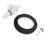 Kit di valvole WC per camper 5 pezzi 13168 resistente alle perdite ABS 9