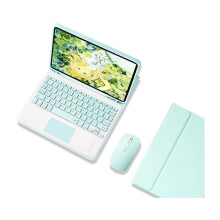 Husă cu tastatură compatibilă cu iPad Air3 10.5 și Pro10.5 cu mouse wireless - Husă de protecție subțire cu tastatură și touchpad