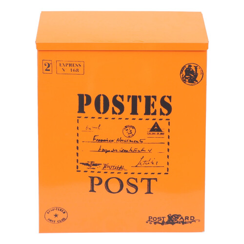 Magnetic Wall Mounted Mailbox Lockable Donation Box