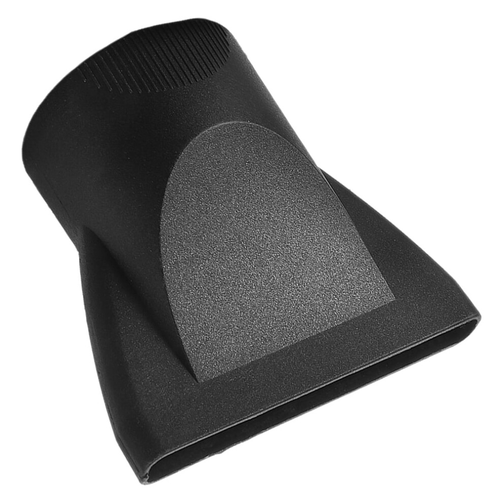 Black Blow Dryer Attachment Universal Plastic Hair Dryer Nozzle Replacement Narrow Concentrator Blow Flat Nozzle For Hair Styling