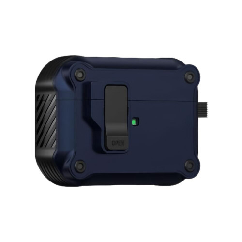 Για συμβατότητα με AirPods Pro3Case, αντικραδασμική προστατευτική θήκη με κλιπ