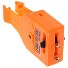 Veepower Fuse Tester Automotive Kit Blade and Glass Tube Fuse Tester Fuse Puller Fuse Box Plastic