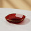 Acrylic Dinner Plates and Fruit Bowls Red 5