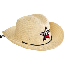 Ociviesr Summer Sun Straw 6 Colours Beach Girls Boys Kids Western Cowboy Hat 2 To 6Y Hat Winter Dinosaur Hat for Toddler Boys