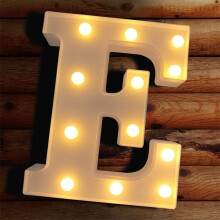 LED-es betűtábla, műanyag betűtáblák lámpákkal, elemes LED-es betűkkel és lámpákkal, esküvői otthoni parti bárba