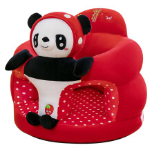 Cartoon Animals Baby Support Sofa Chair – Plush Toddler Floor Seat with Back & Head Support (Unfilled)