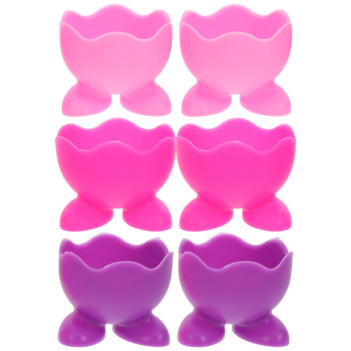 18Pièces Bol Silicone Antidérapant Support Œufs Cuisson Service