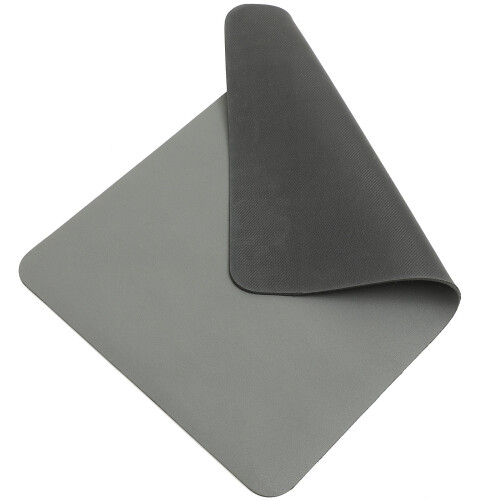 2Stk Wiederverwendbare Matte Grau Mit Siliziumdioxid PU-Leder