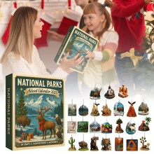 Adventskalender Nationale Parken 2025 – 24 dagen
