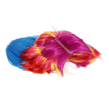 2Pièces Perruques Mascarade Cosplay Homme Cheveux Synthétiques