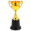 2Pièces Trophées Mini Or En Cadeaux Pour Sport 1