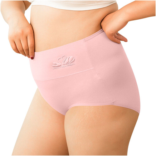 Γυναικεία Εσώρουχα Lulshou Plus Size Ψηλόμεσα Μονόχρωμα Εσώρουχα Μαλακά, Αναπνέοντα,