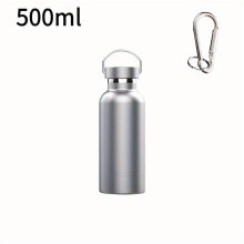 Bouteilles d'eau de sport isothermes EASTIN 17/26/34 oz en acier inoxydable, bouteilles isothermes à double paroi avec crochet – étanches,