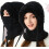 Καπέλο Beanie 3 σε 1 με κασκόλ και μάσκα – Χειμερινή μπαλακλάβα, επένδυση από φλις, 1