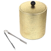 Stainless steel ice bucket thick champagne bucket wine bucket