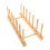2Pcs Beige Wooden Spool Rack Thread Storage Stand for Sewing Home Use 1