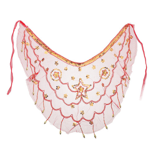 5Pièces Voiles Demi- Polyester Pour Danse Et Cosplay