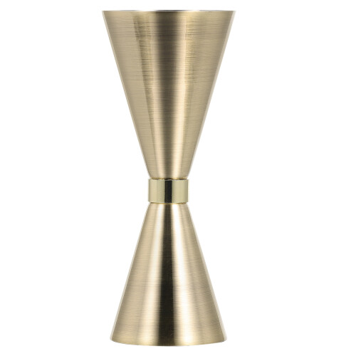Goldener Cocktail Messbecher Für Und Bargebrauch