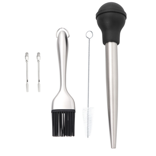 3Stk Gewürztuben Set Silikon Öl Baster